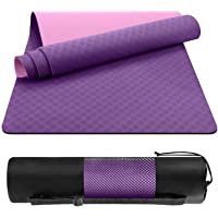 EgoIggo Esterilla Yoga Antideslizante- Yoga Mat Colchoneta Yoga Alfombrilla Deporte. Esterilla Pilates de 183cmx61cm…